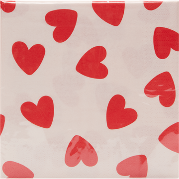 HEMA Servetten 33X33 Hart 20 Stuks - JUMBO