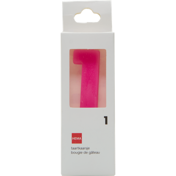 HEMA Taartkaarsjes Cijfer 1 - JUMBO
