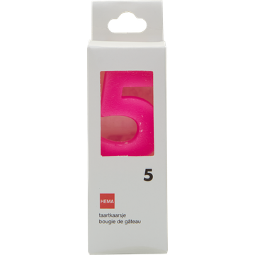 HEMA Taartkaarsjes Cijfer 5 - JUMBO