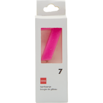 HEMA Taartkaarsjes Cijfer 7 - JUMBO