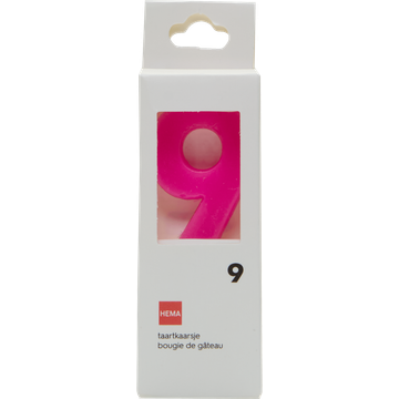 HEMA Taartkaarsjes Cijfer 9 - JUMBO