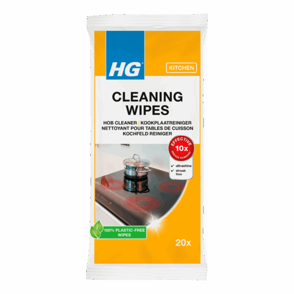 HG Kookplaatreiniger Wipes - PLUS