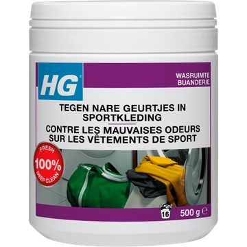 HG Textiel Wasmiddeltoevoeging tegen Nare Geurtjes in Sportkleding - JUMBO