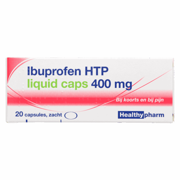 HTP Ibuprofen 400mg liquid capsules - PLUS