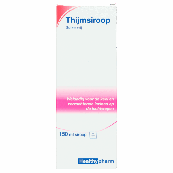 HTP Thijmsiroop suikervrij 8% - PLUS
