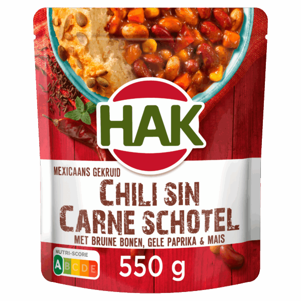 Hak Chili sin carne schotel - PLUS