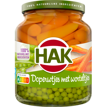Hak Doperwtjes met Worteltjes - JUMBO