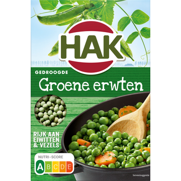 Hak Gedroogde Groene Erwten - JUMBO