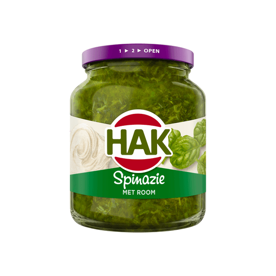 Hak Spinazie met room - Dirk