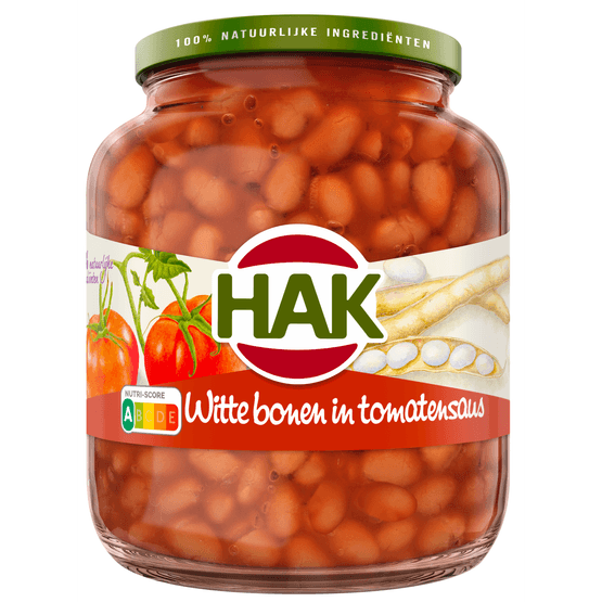 Hak Witte bonen in tomatensaus - Dirk