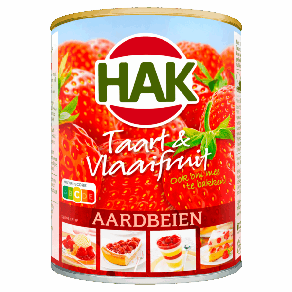 Hak taart en vlaaifruit aardbeien - PLUS
