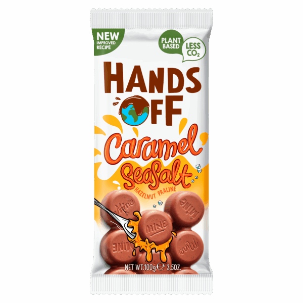 Hands off Vegan caramel seasalt - PLUS