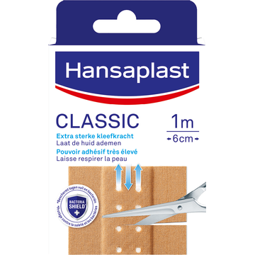 Hansaplast Classic 1 m x 6 cm - JUMBO