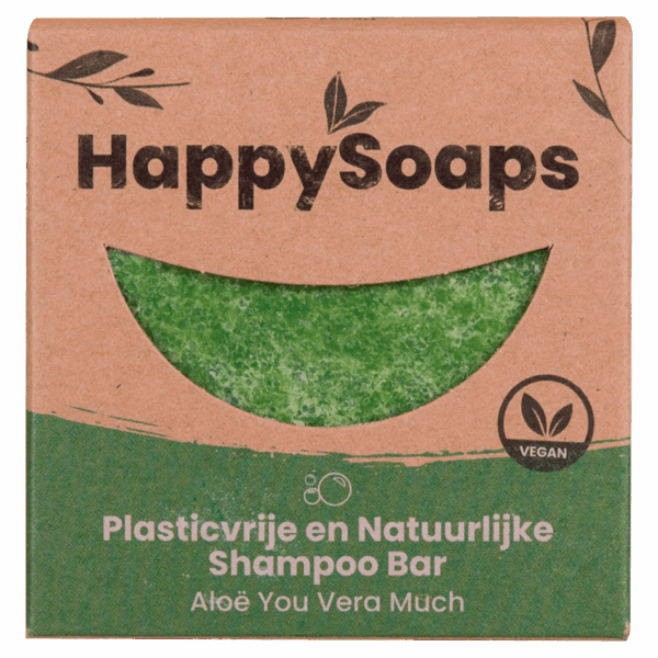 HappySoaps Aloe you vera shampoo bar - PLUS