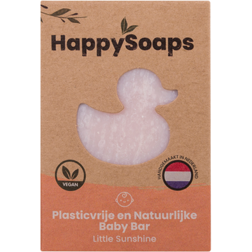 HappySoaps Baby Shampoo en Body Wash Bar - Little Sunshine - JUMBO