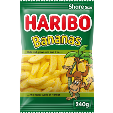 Haribo Bananas - JUMBO