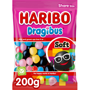 Haribo Dragibus Soft - JUMBO