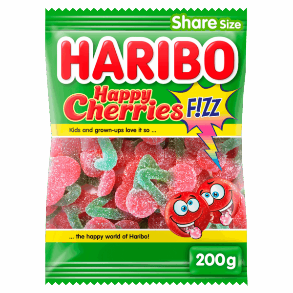 Haribo Happy Cherries F!ZZ - PLUS