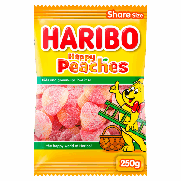 Haribo Happy Peaches - PLUS
