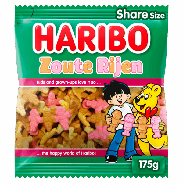 Haribo Zoute Rijen - PLUS