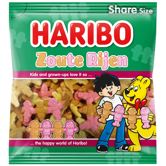 Haribo Zoute rijen - Dirk