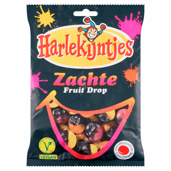 Harlekijntjes Fruit drop - PLUS