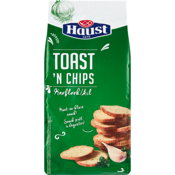 Haust Toast 'n Chips Knoflook - JUMBO