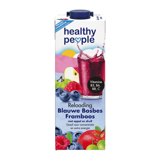 Healthy People Blauwe bosbes - framboos - Dirk