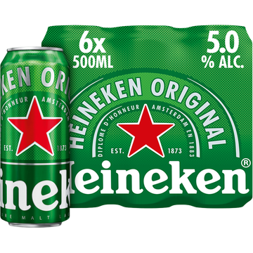 Heineken Premium Pilsener Bier Blik - JUMBO