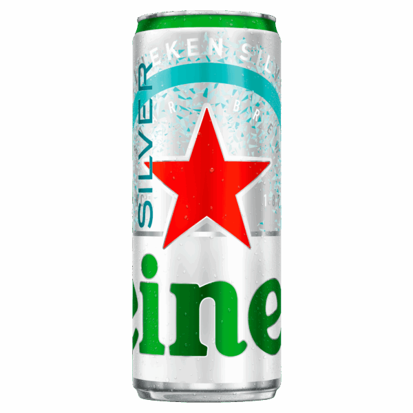 Heineken Silver Bier Blik - PLUS