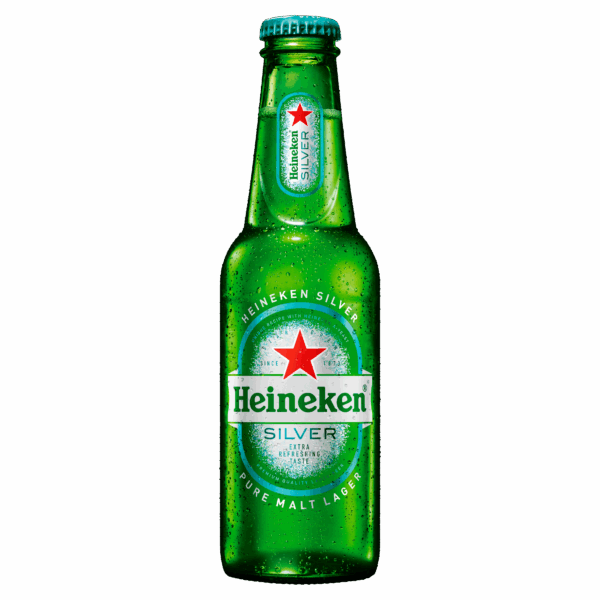 Heineken Silver bier fles - PLUS