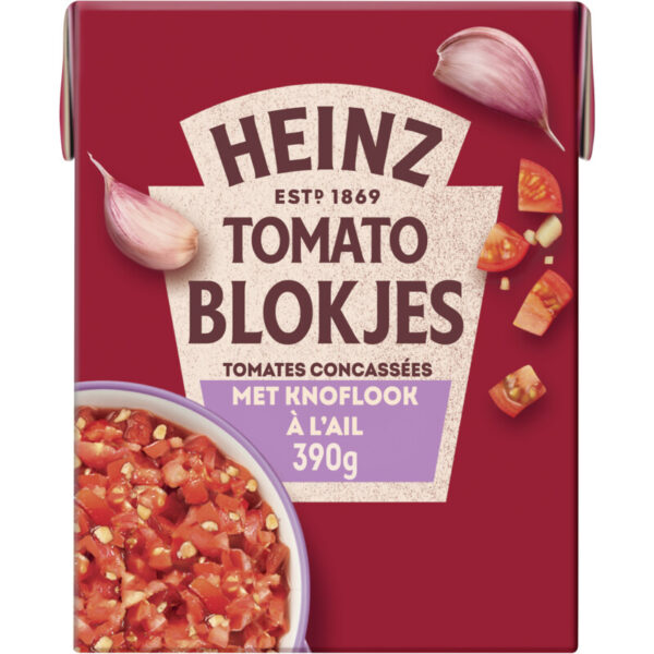 Heinz Tomaten Blokjes met Knoflook - Albert Heijn