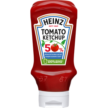 Heinz Tomaten Ketchup 50% Minder Suikers & Zout - JUMBO
