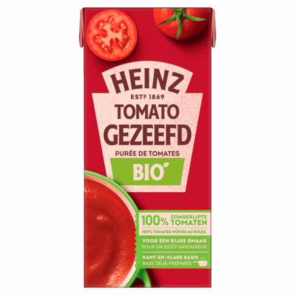 Heinz Tomato gezeefd bio - PLUS