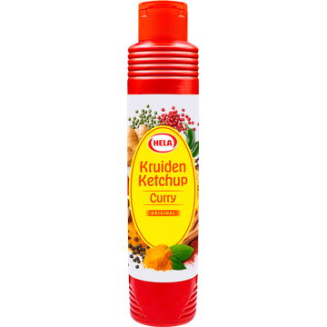 Hela Kruiden Ketchup Curry Original - JUMBO