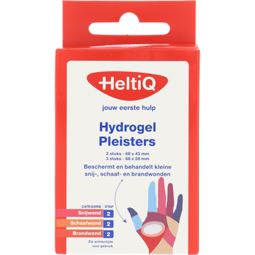 HeltiQ Brandwondenpleister - JUMBO