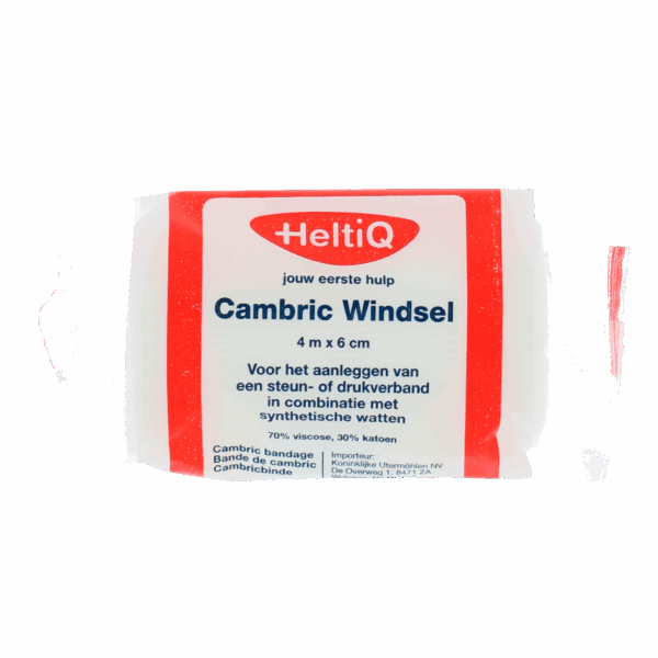 Heltiq Windsel Cambric 4M X 6 cm - PLUS