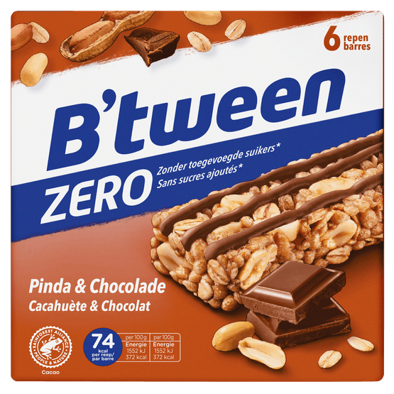 Hero Btween zero pinda & chocolade - Dirk