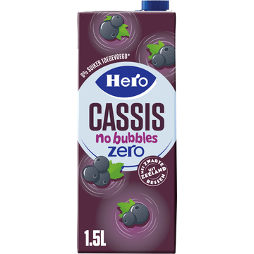 Hero Cassis No Bubbles Zero - JUMBO