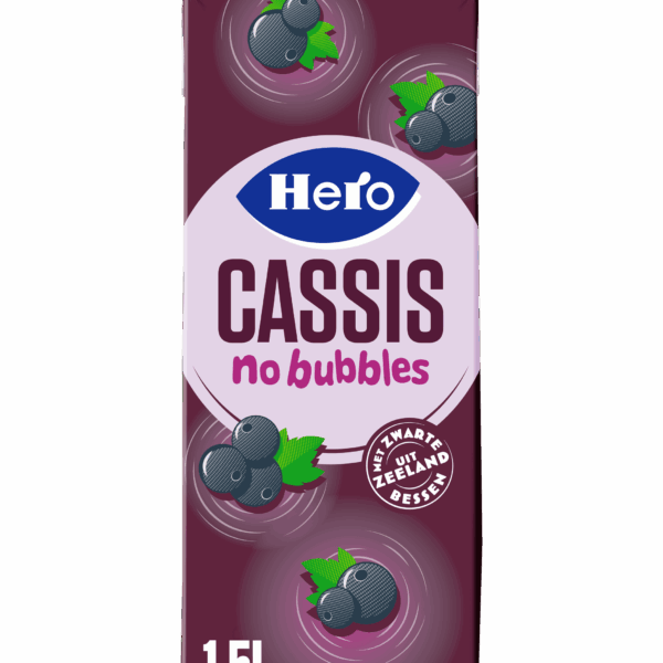 Hero Cassis no bubbles - PLUS