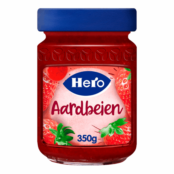 Hero Fruitspread Aardbeien - PLUS