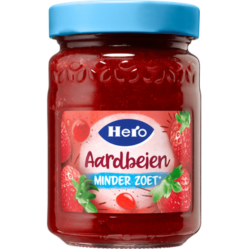 Hero Jam Minder Zoet Aardbeien - JUMBO