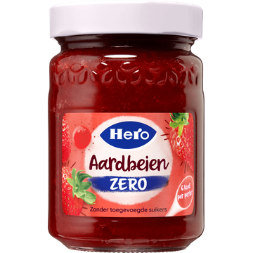 Hero Jam Zero Aardbeien - JUMBO