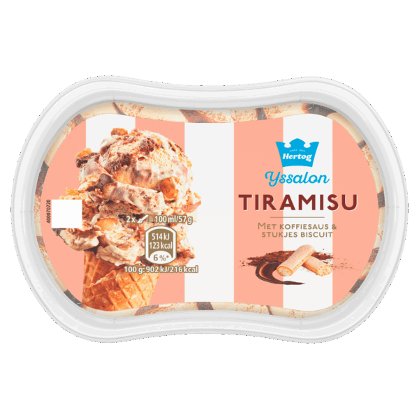 Hertog Hertog Tiramisu 200 ml - PLUS