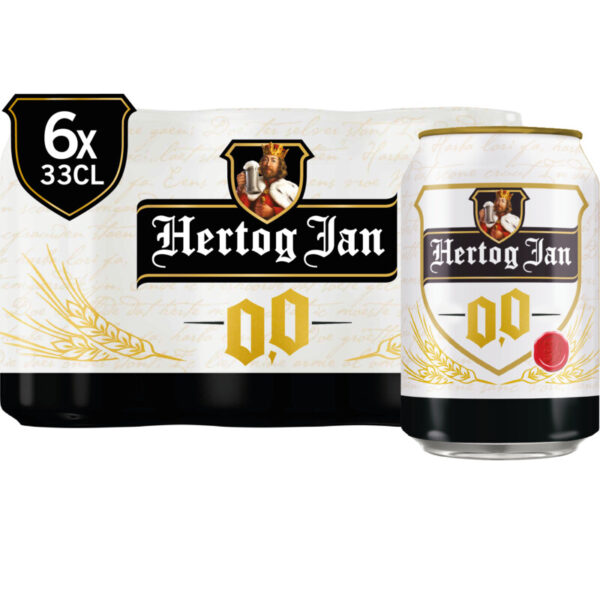 Hertog Jan 0.0% Alcoholvrij Bier - 6-pack - Albert Heijn