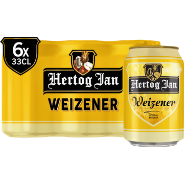 Hertog Jan - Weizener - Blik - 6 x 330ML - JUMBO