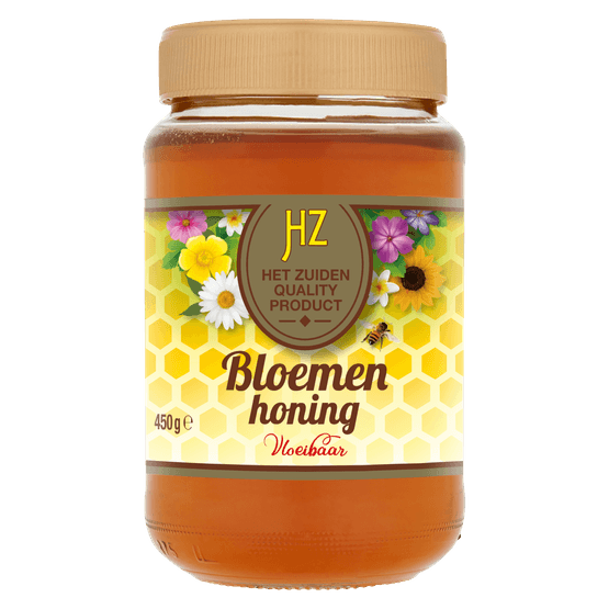 Het Zuiden Bloemen honing helder vloeibaar - Dirk