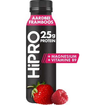 HiPRO Protein Drink Framboos Aardbei - JUMBO