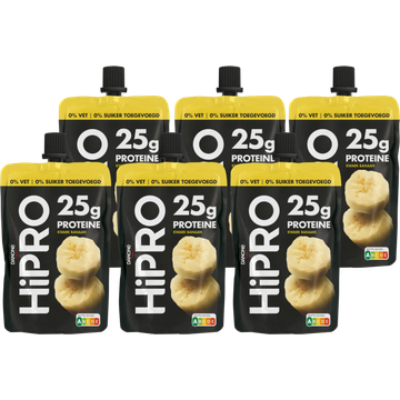 HiPRO Protein Kwark Banaan 6 x 200 g - JUMBO