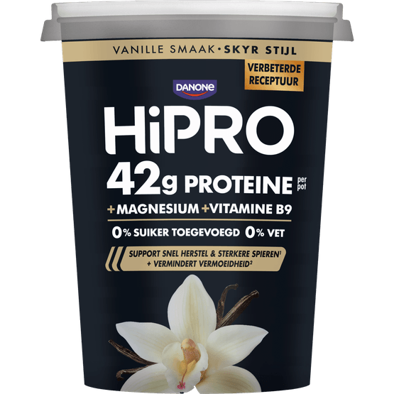Hipro skyr stijl vanille - Dirk